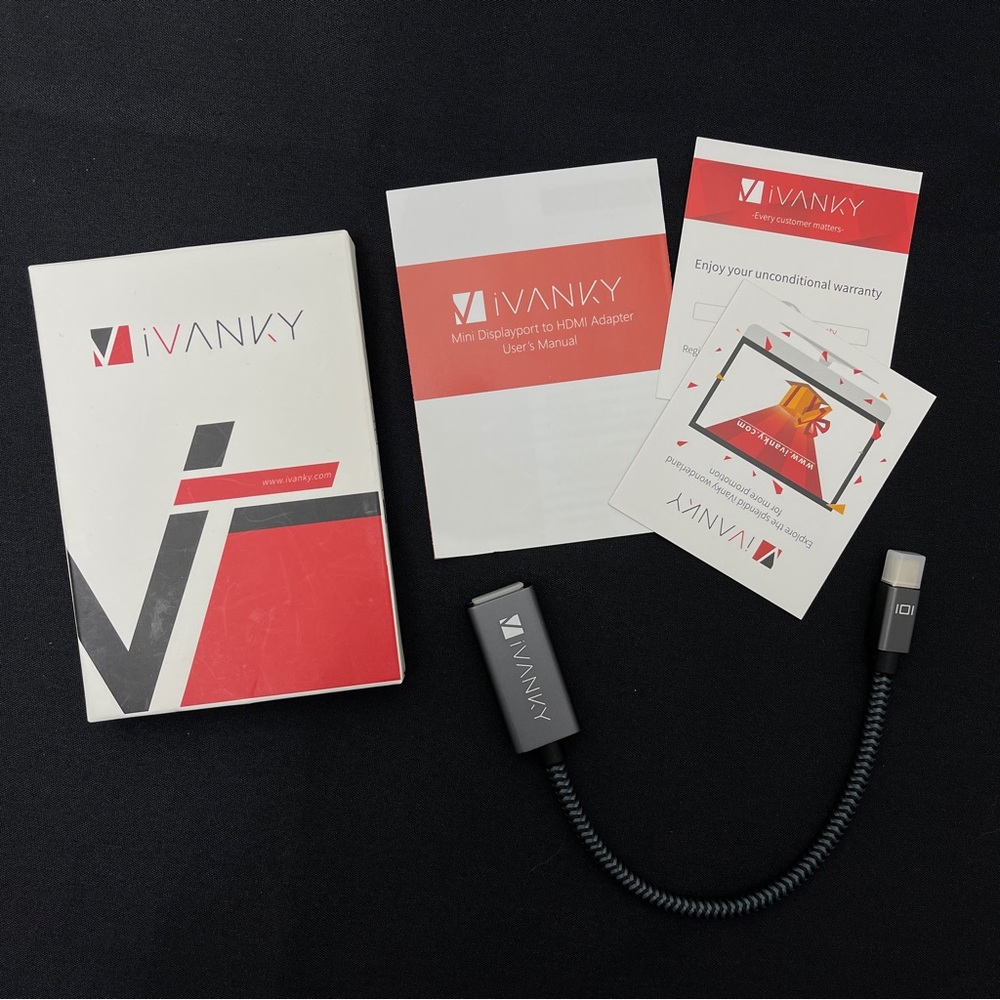 🟢 FREE WITH ANY PURCHASE OVER $10. IVANKY Mini DisplayPort to HDMI Adapter